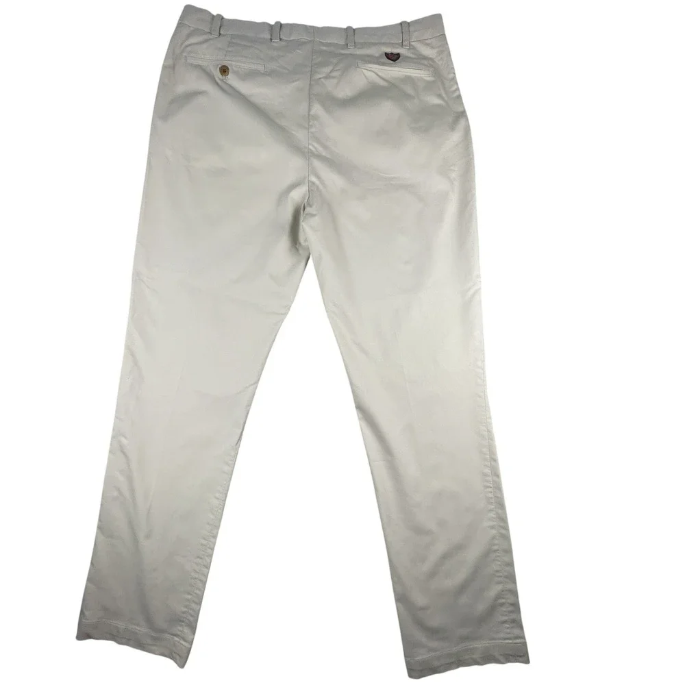 Polo Ralph Lauren Pants Mens 36/32 Beige Golf Classic Fit Cotton Twill Stretch